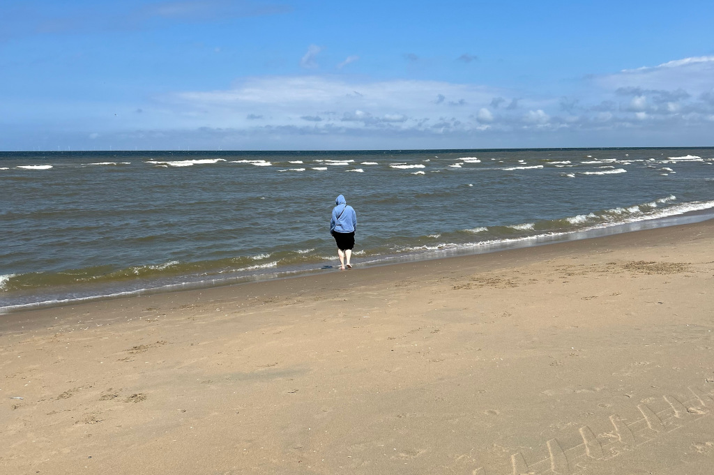 Strand, Meer, Silhouette